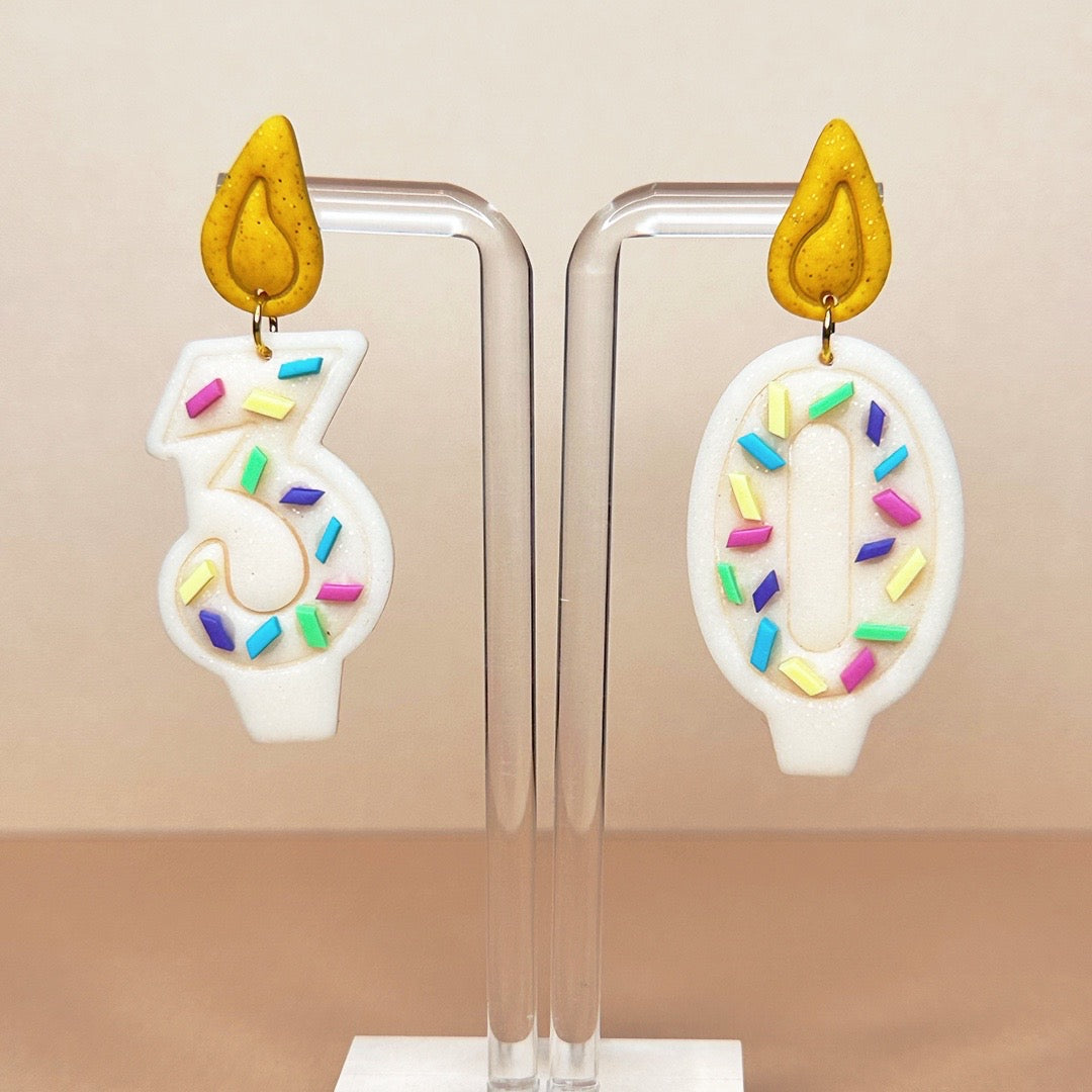 Birthday Candle Dangles