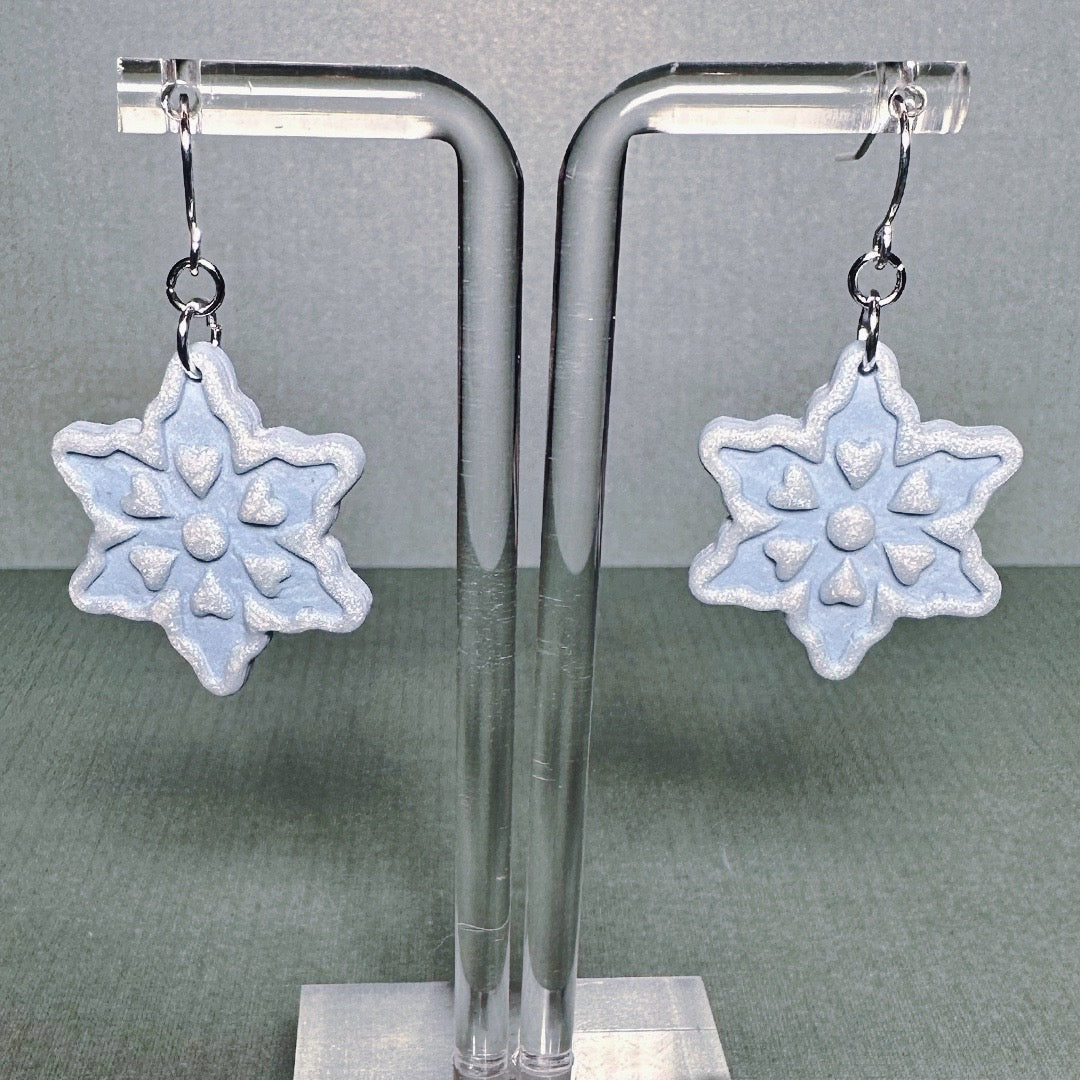 Folk Snowflake Dangles