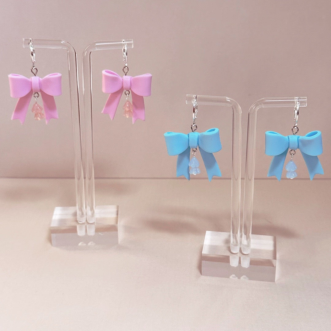 Coquette Bow Dangles