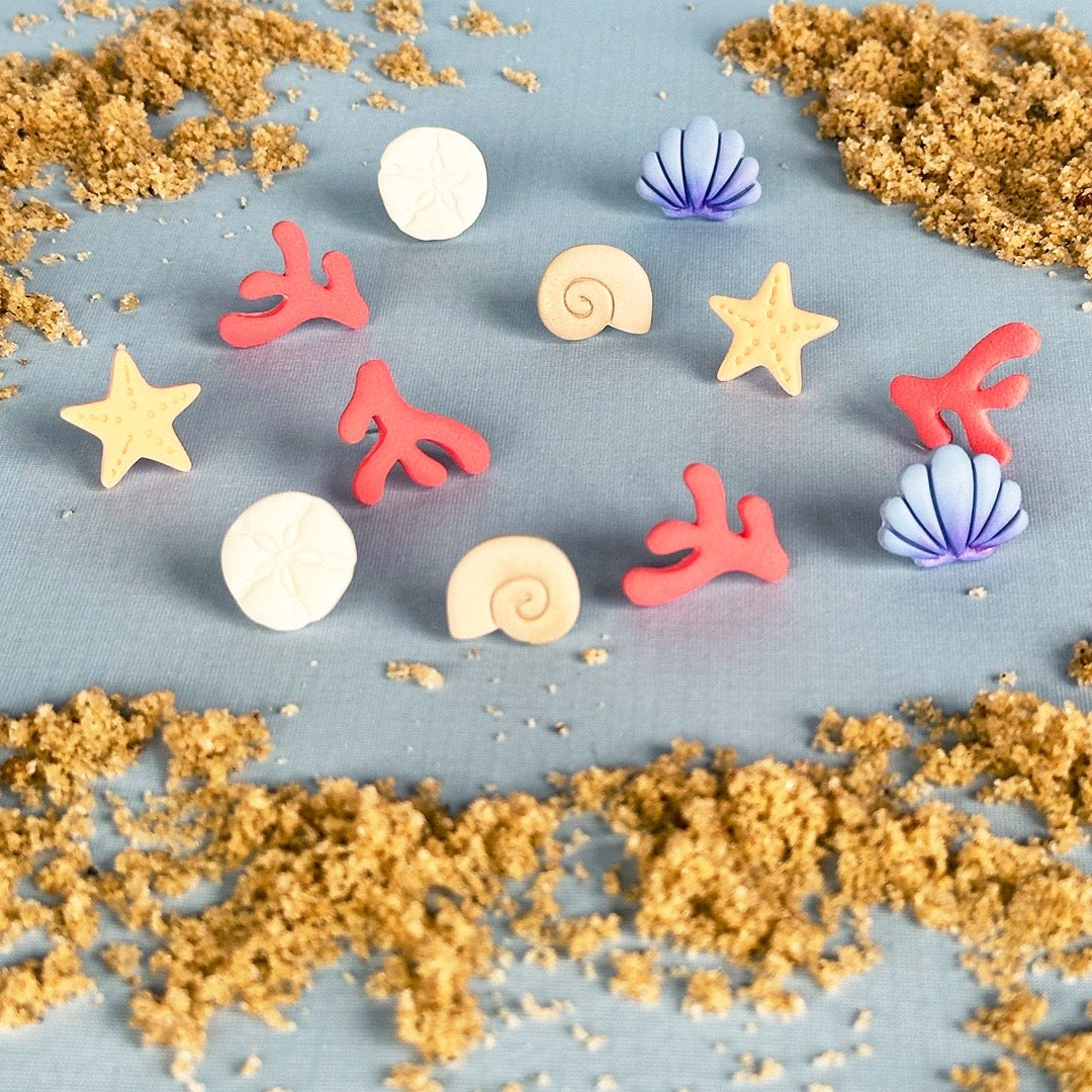 Beachy Summer Studs
