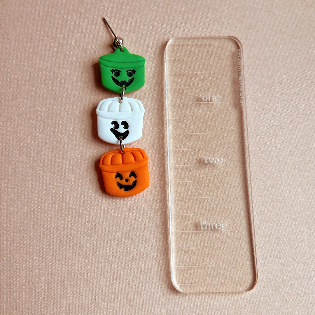 Boo Bucket Trio Dangles