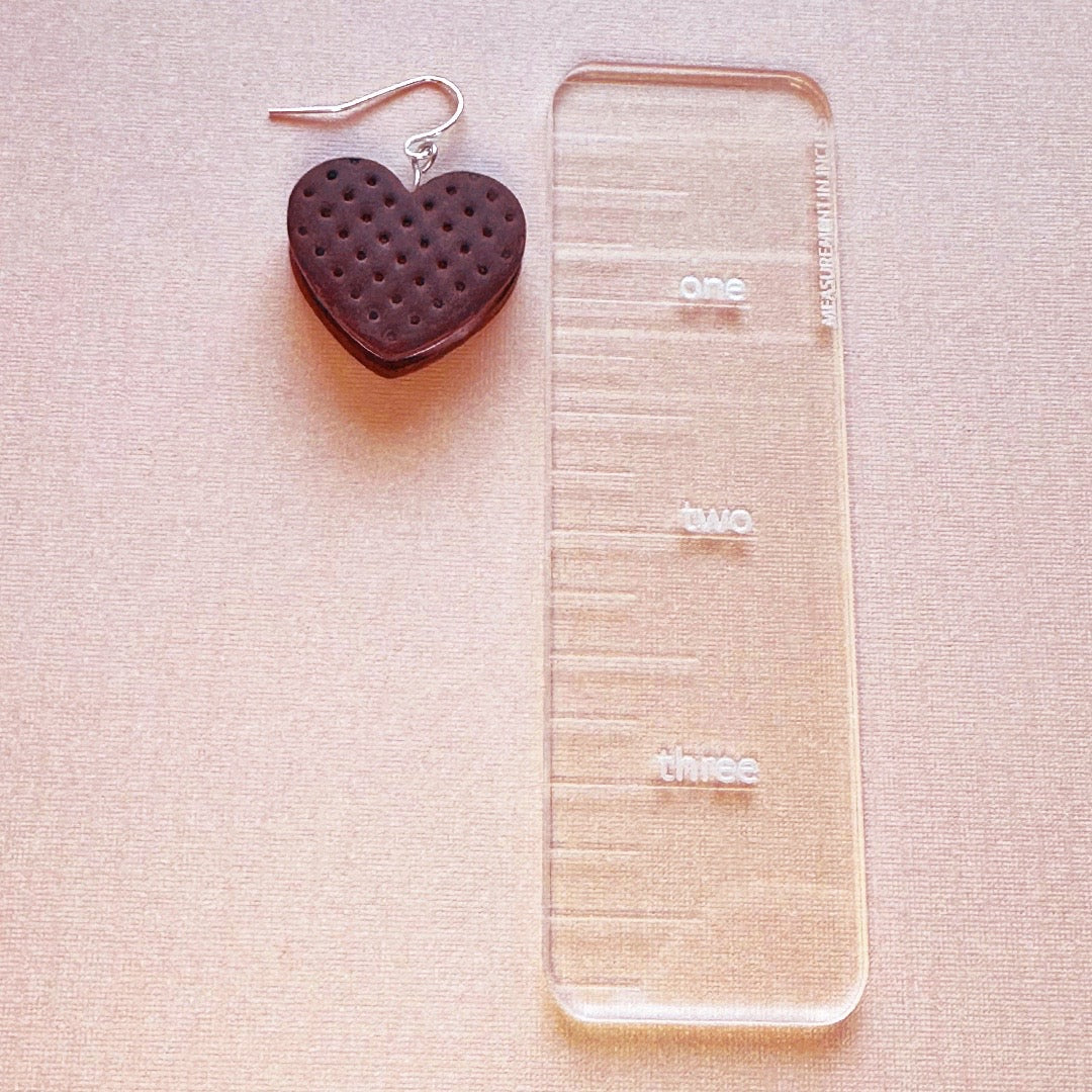 Heart Ice Cream Sandwich Dangles