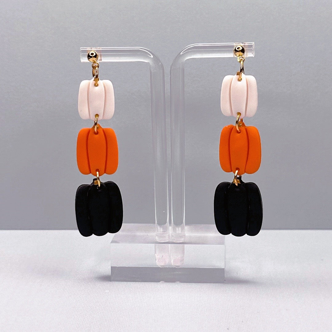 Pumpkin Trio Dangles