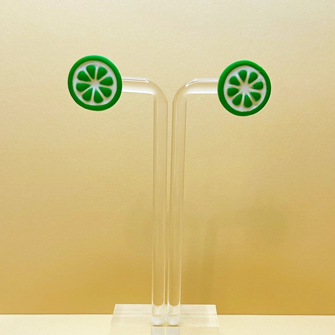 Citrus Lime Slice Studs