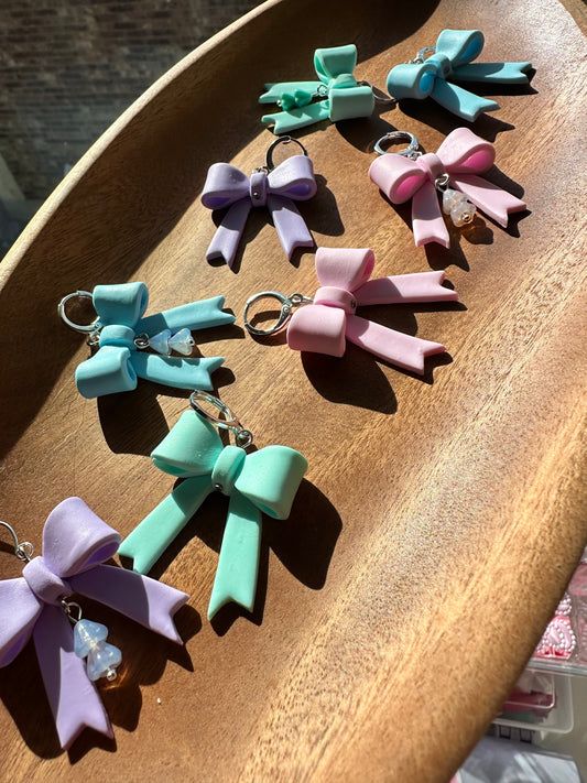 Coquette Bow Dangles