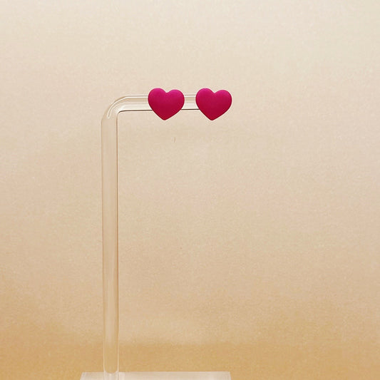 Mini Heart Studs