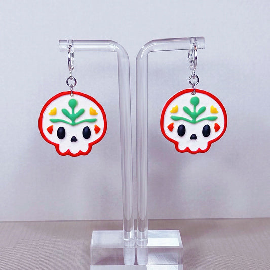 Folk Skull Dangles