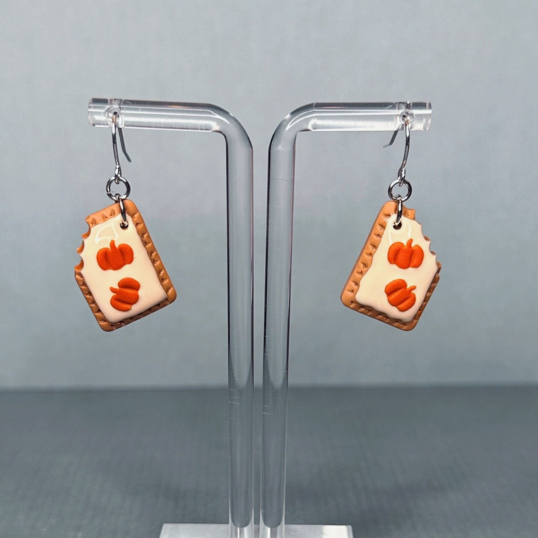 Pumpkin Pop Tart Dangles