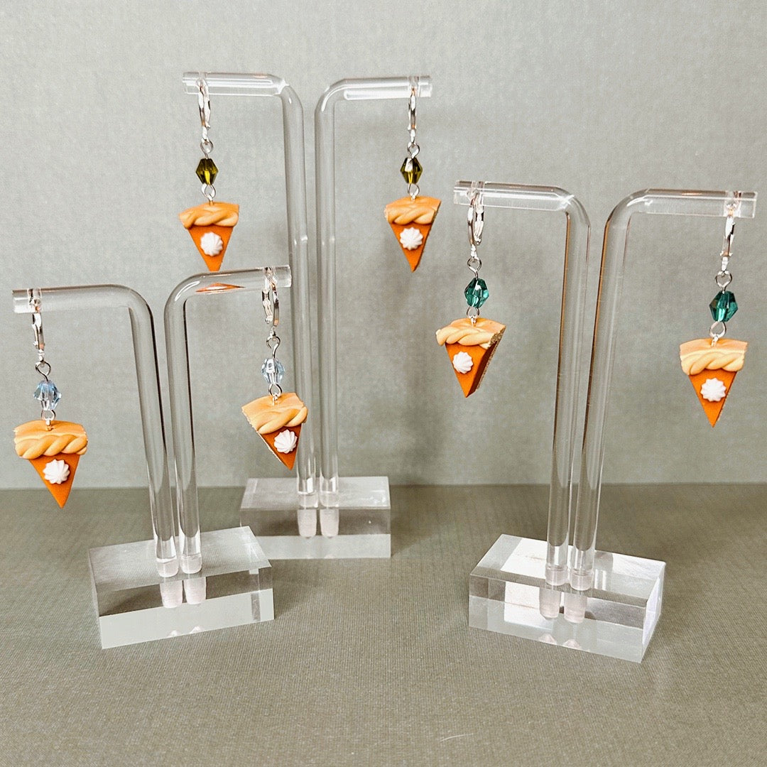 Pumpkin Pie Slice Dangles