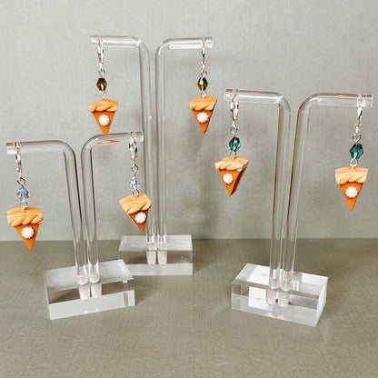 Pumpkin Pie Slice Dangles