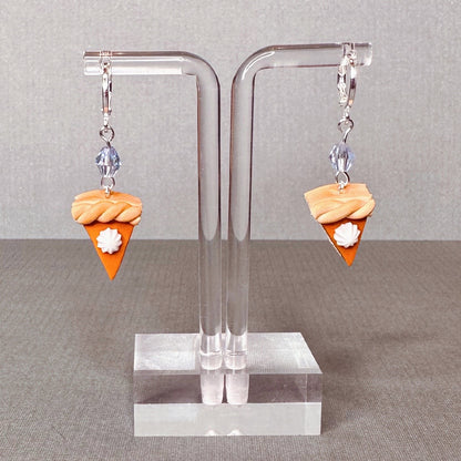 Pumpkin Pie Slice Dangles