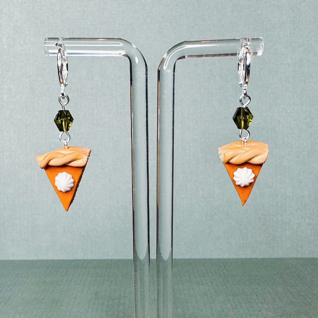 Pumpkin Pie Slice Dangles
