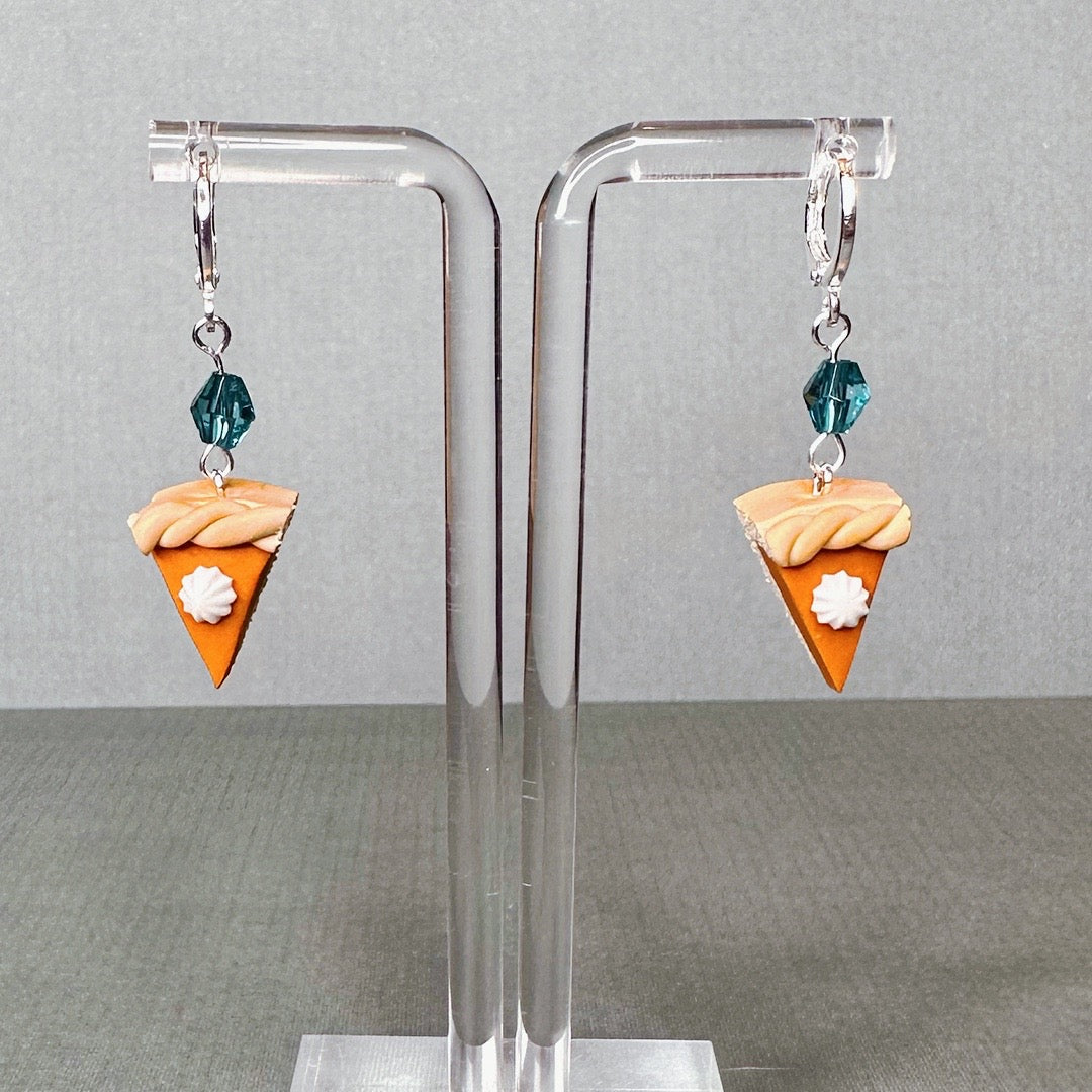 Pumpkin Pie Slice Dangles