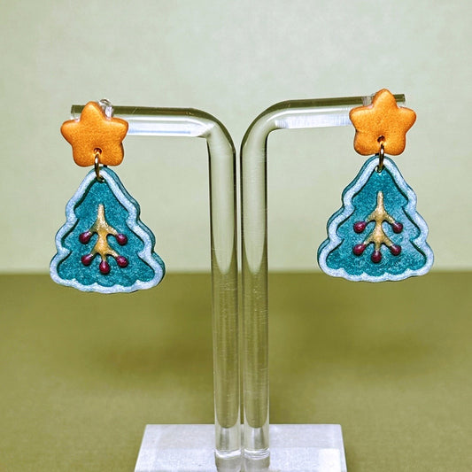 Small Folk Christmas Tree Dangles