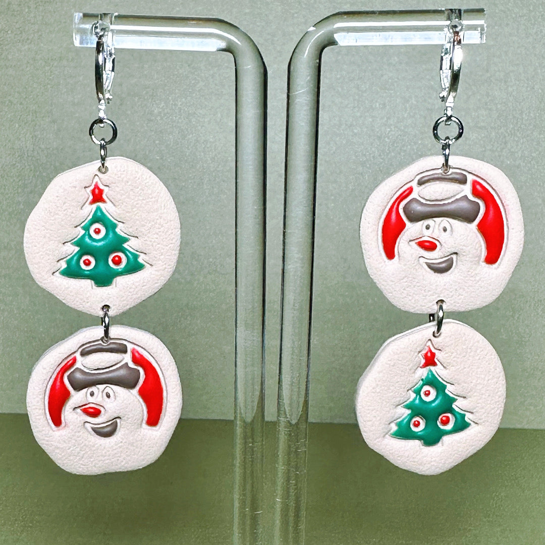 Christmas Sugar Cookie Duo Dangles