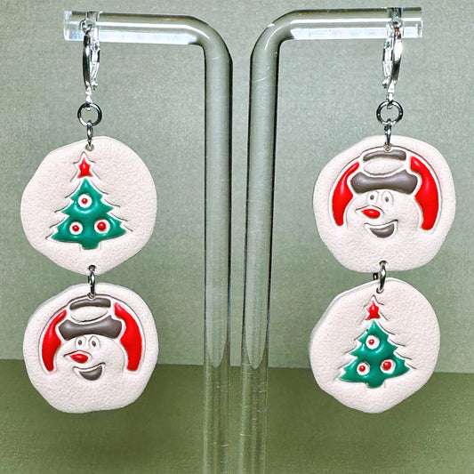 Christmas Sugar Cookie Duo Dangles