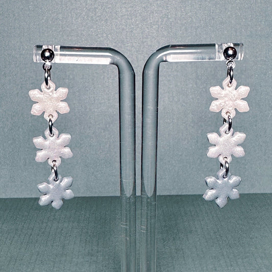 Mini Snowflake Trio Dangles