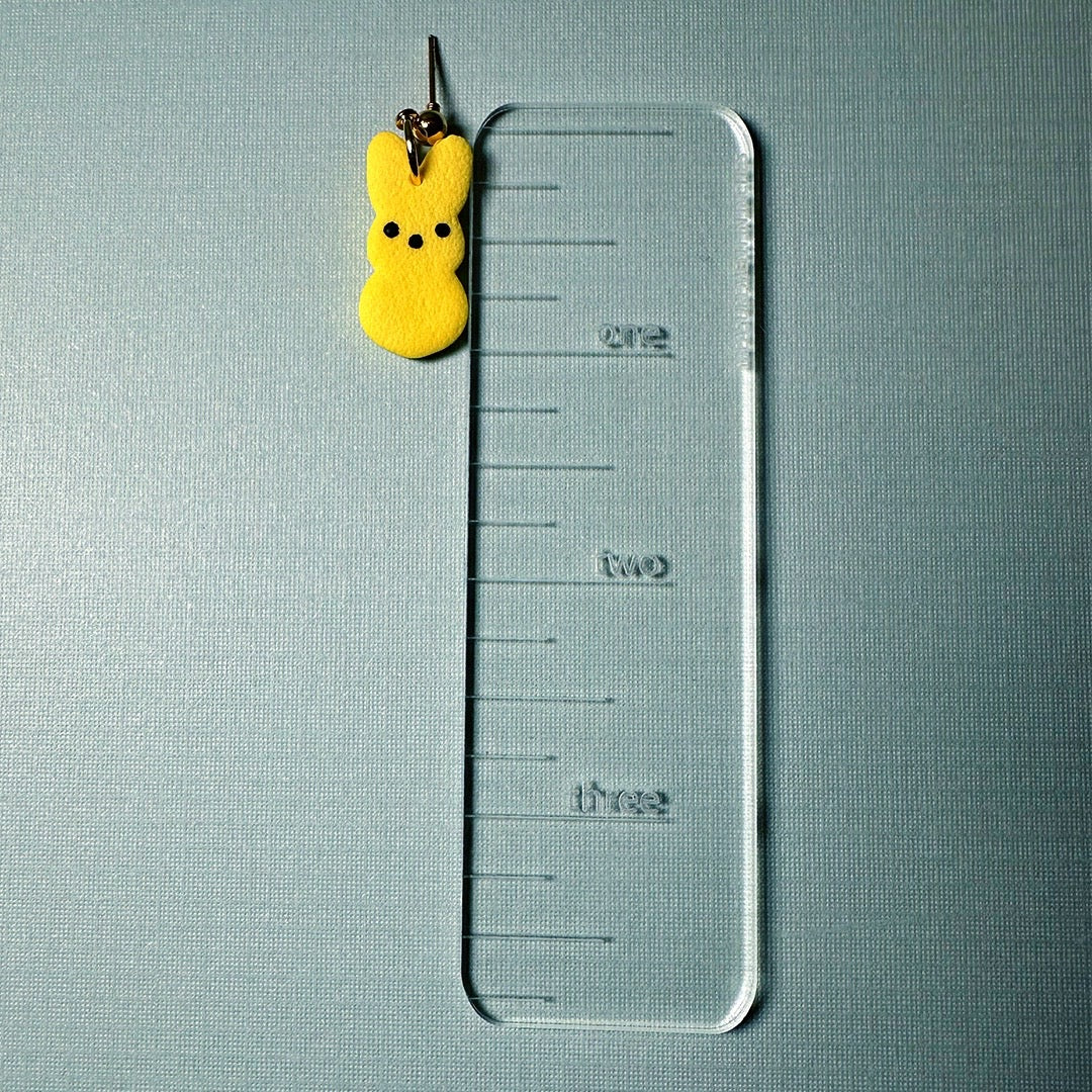 Single Bunny Peeps Dangles