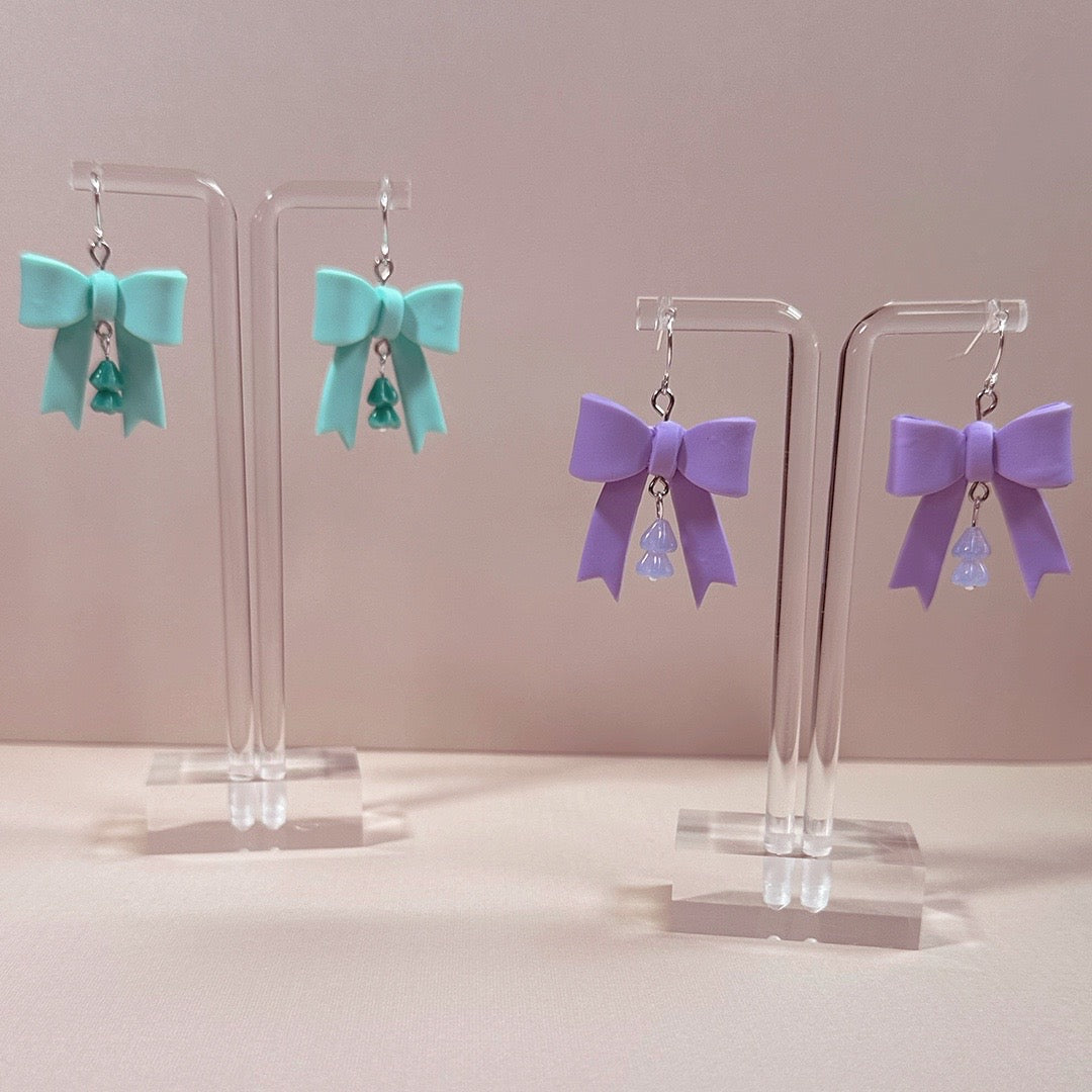 Coquette Bow Dangles