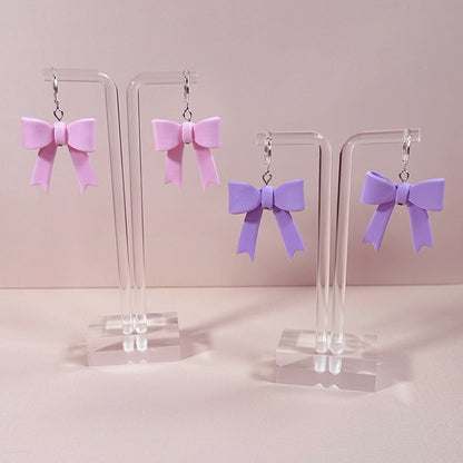 Coquette Bow Dangles