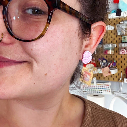 Heart Cake Studs
