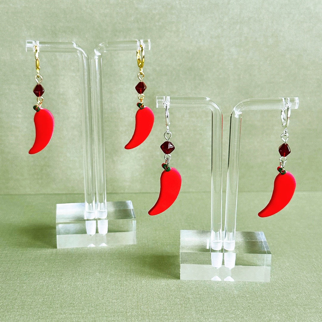 Spicy Chili Pepper Dangles