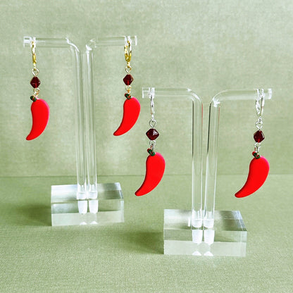 Spicy Chili Pepper Dangles