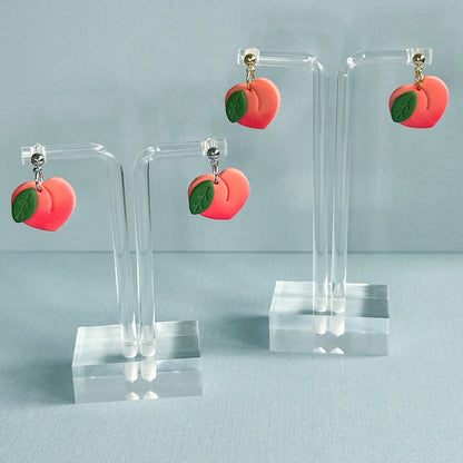 Leafy Peachy Dangles