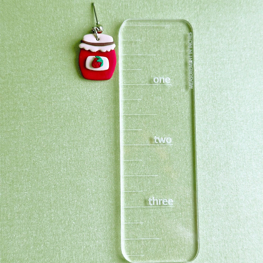 Strawberry Jam Jar Dangles
