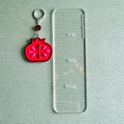 Folk Pomegranate Dangles
