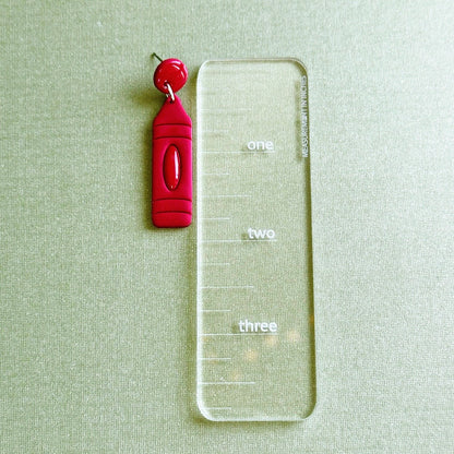 Large Crayon Dangles