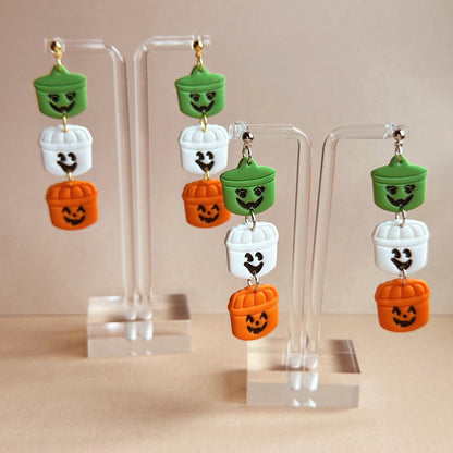 Boo Bucket Trio Dangles