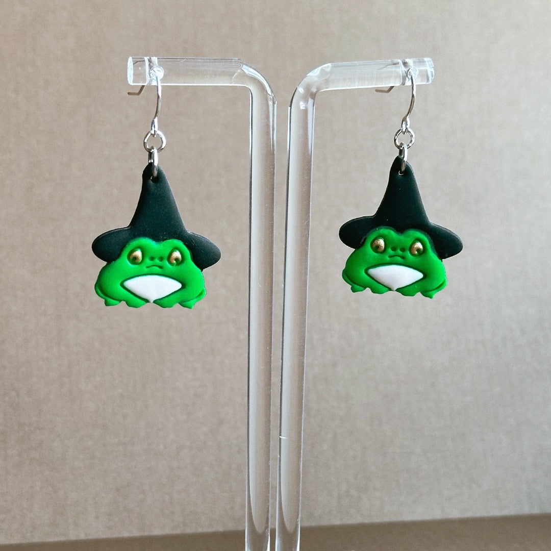 Frog Witch Dangles