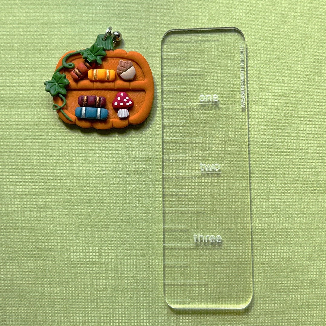 Pumpkin Bookshelf Dangles