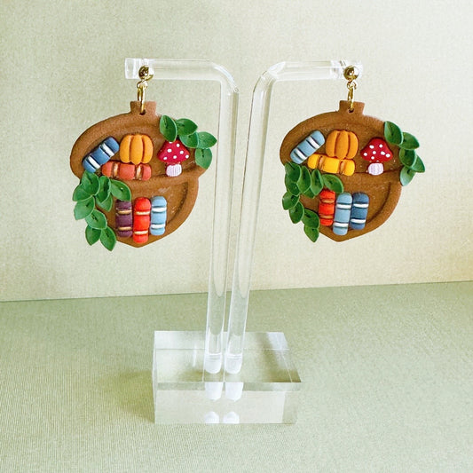 Acorn Bookshelf Dangles