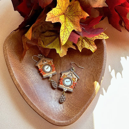 Autumn Cuckoo Clock Dangles