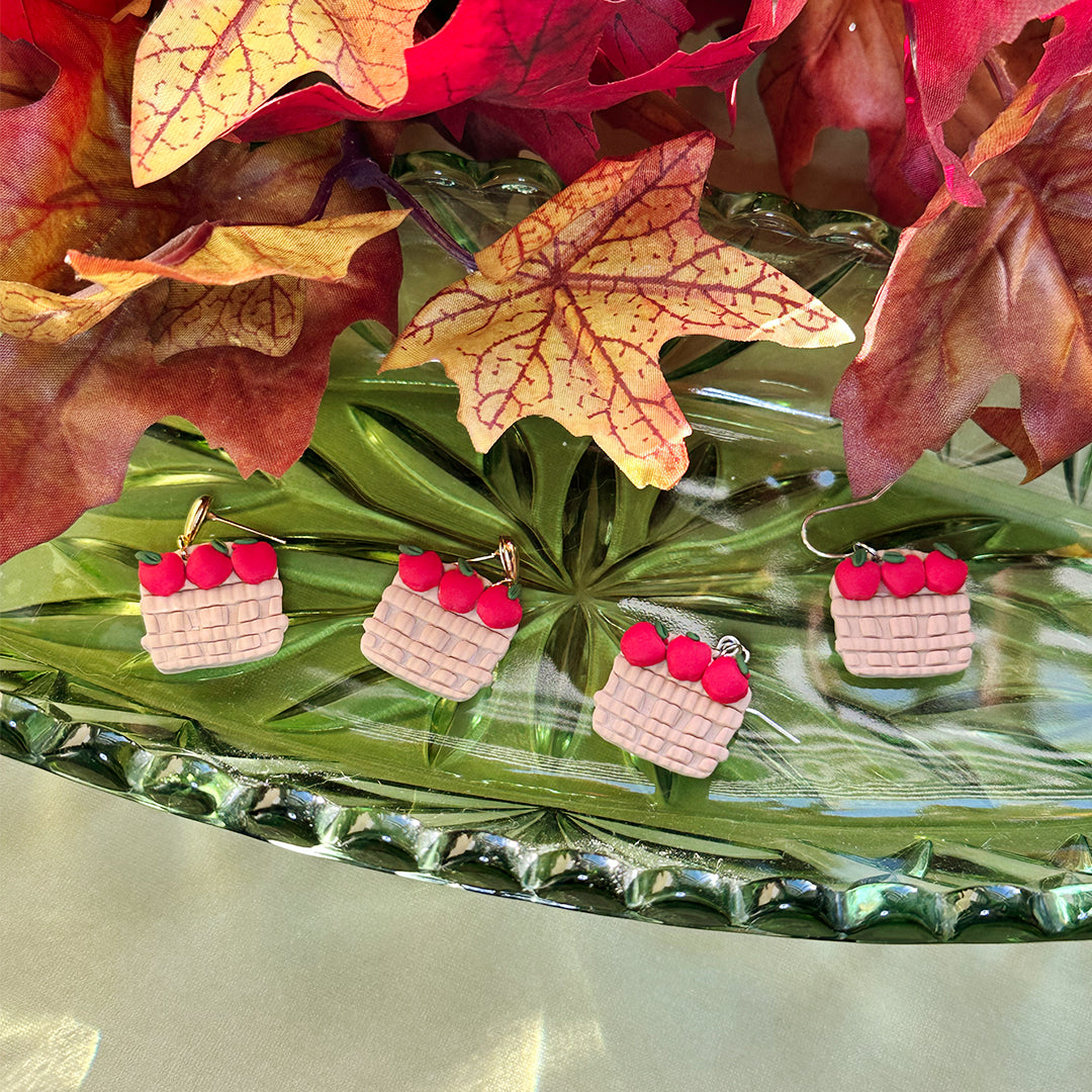 Apple Basket Dangles
