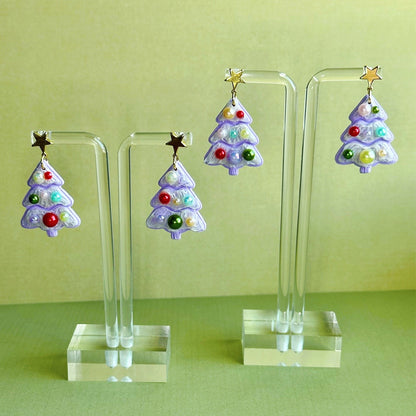 Bauble’d Lilac Tree Dangles