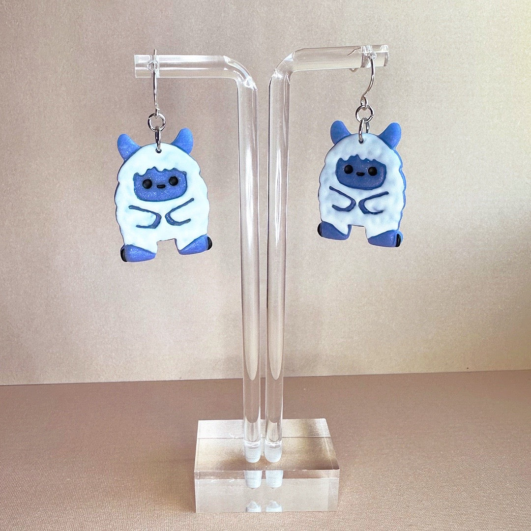 Snow Yeti Dangles