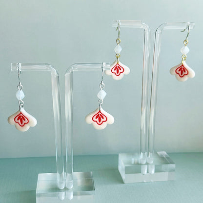 Scandi Folk Scallop Dangles