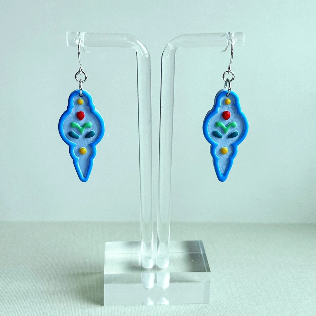Folk Ornament #1 Dangles