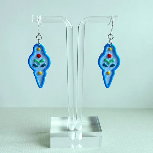 Folk Ornament #1 Dangles