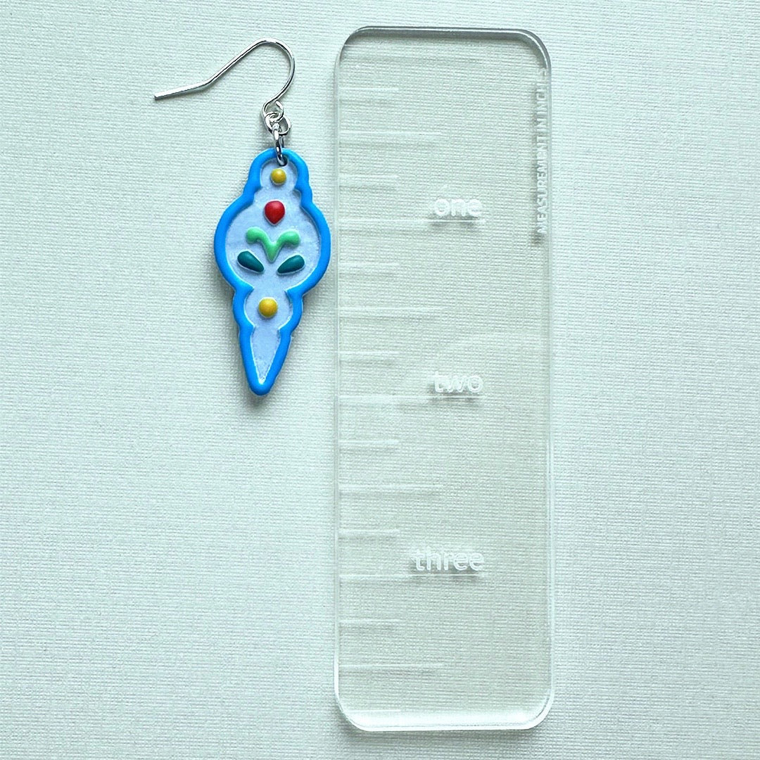 Folk Ornament #1 Dangles