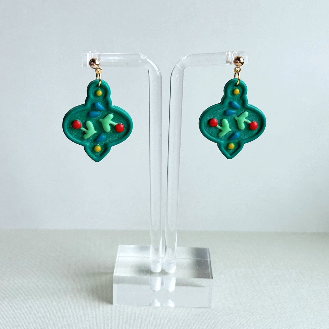 Folk Ornament #3 Dangles