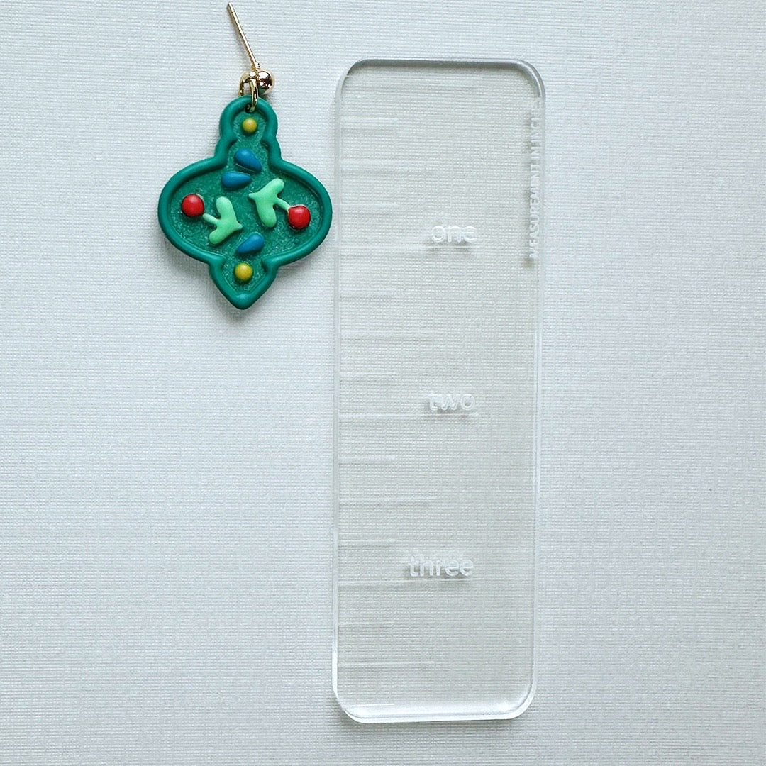 Folk Ornament #3 Dangles