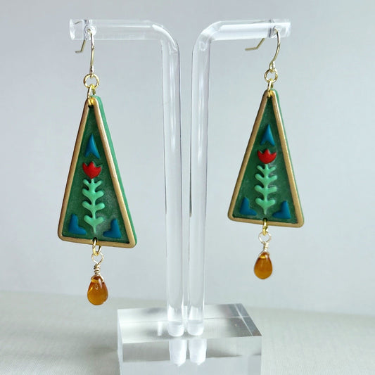 Folk Christmas Tree Dangles