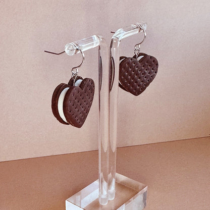 Heart Ice Cream Sandwich Dangles