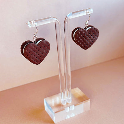 Heart Ice Cream Sandwich Dangles