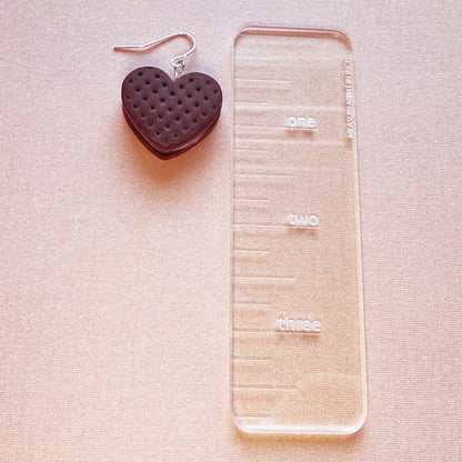 Heart Ice Cream Sandwich Dangles