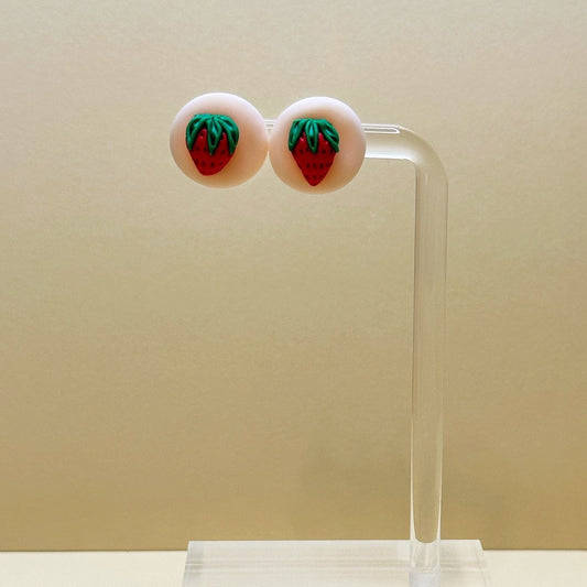 Strawberry Fields Studs